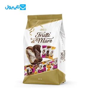 شکلات وبرو Vobro طرح frutti di mare مدل اسب دریایی طعم گیلاس و کاکائو، براونی و برولی