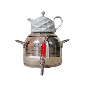 کتری قوری طرح استیل STG کد01