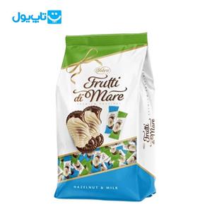 شکلات شیری طرح frutti di mare مدل اسب دریایی طعم شیر و فندق وبرو Vobro 