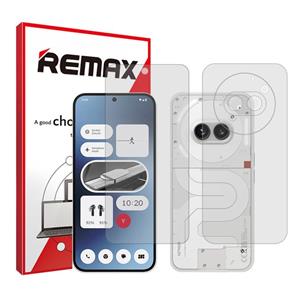 گلس صفحه نمایش و پشت گوشی ناتینگ Phone 2a مدل شفاف برند ریمکس کد SS