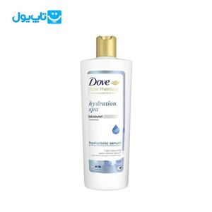 شامپو فاقد سولفات مدل hydration spa حاوی هیالورونیک اسید داو Dove  حجم 350 میلی لیتر