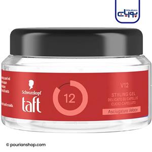 ژل حالت دهنده مو تافت taft مدل V12 حجم 250 میلی لیتر