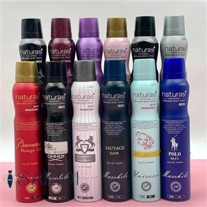 اسپری بدن زنانه رایحه مای وی ناتوراسی  حجم 200 میل