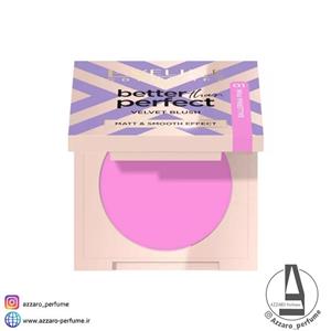 رژ گونه مات مخملی اولاین شماره 01 رنگ Ballerina pink حجم 2.3 گرم