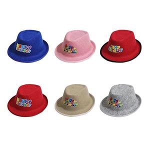 کلاه طلقی و پارچه ای شاپو نمدی هپی کوچک کد 34 