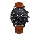 Hot Sale ! Auwer Mens Quartz Wristwatch, Retro Design Leather Band Analog Alloy Quartz Wrist Watch Clock