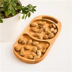 اردو خوری و رولت خوری  اردوخوری دو خانه تک دسته نیم وود - چوب راش کد sua050 