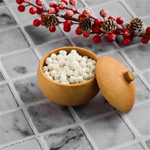 قندان چوبی کروی نیم وود چوبراش کد sua090