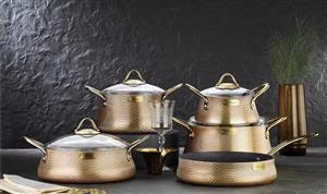 سرویس قابلمه9پارچه بریونی ترکیه - مسی