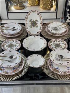 سرویس غذاخوری چینی طرح امازون 6نفر26پارچه ترکیه کد 50002