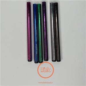 خط چشم رنگی براق پن کوتا آبی