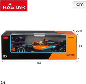 ماشین کنترلی فرمول یک مک لارن MCL36 برند راستار RASTAR مقیاس 1:12