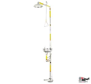 دوش و چشم شوی پدالی استنلس استیل (SS316-G40SH-P)