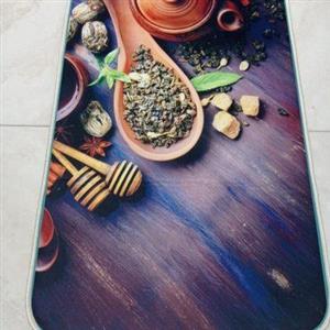 پادری پشت چرم دار طرح دار اطلس 555