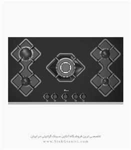 اجاق گاز شیشه ای بیمکث مدل 5090 (پلاس آیینه ای)