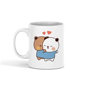 ماگ سرامیکی طرح خرس های عاشق