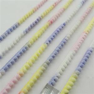 نوار پوم پوم ریز رنگی کد 5921