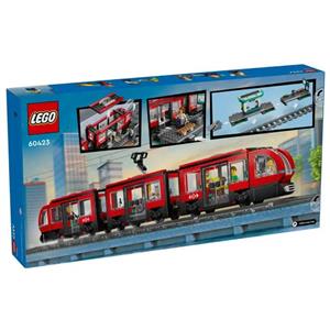 لگو City Downtown Streetcar and Station سری سیتی کد 60423