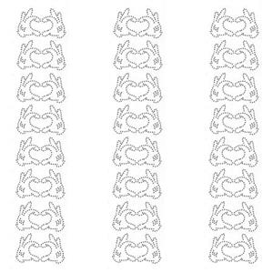 نگین دست میکی مشکی کد 113