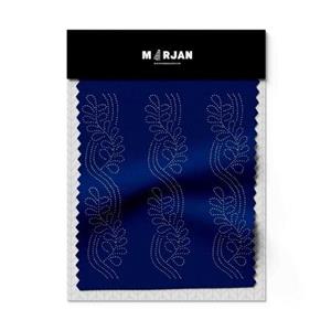 نگین حاشیه گل نقره‌ای کد 4912