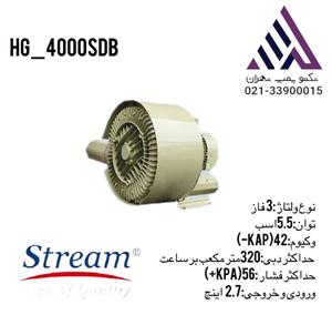 هواده دو پروانه  سه فاز استریم مدل HG-4000SDB