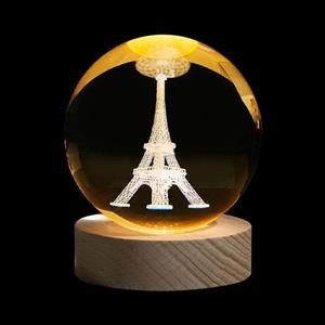 گوی کریستالی طرح برج ایفل 6 سانت کد 9628