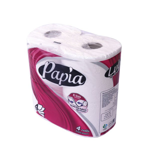 دستمال حوله ای پاپیا 4 لایه 2 رول بزرگ