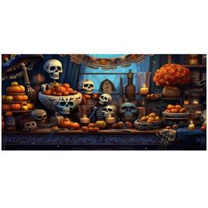 پدموس مخصوص بازی 80*30 طرح Skeleton