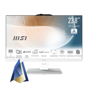 کامپیوتر همه کاره ام اس آی مدل AIO MSI AM242P 1M CORE7 150U RAM 16GB SSD 1TB WHITE
