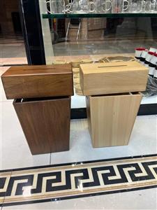 سطل و جادستمال  راش خودرنگ و ماهگونی نامارا کیفیت عالی