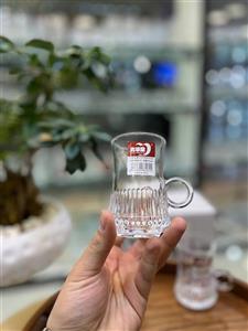 استکان کمر باریک پایین راه راهDeli