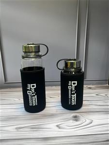 بطری  پیرکس محفظه دار٢سایز