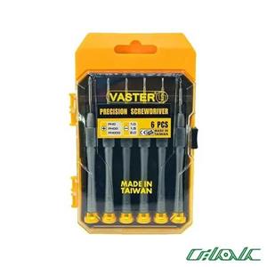 پیچ گوشتی ساعتی 6 عددی واستر مدل vp002