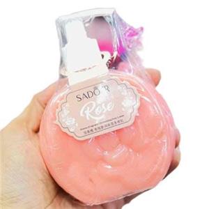 لوسیون بدن پمپی طرح گل رز سادور رایحه Lily حجم 250 گرم