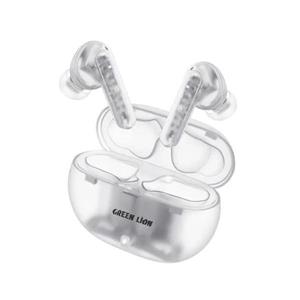 هندزفری ایرپاد بی سیم گرین لاین مدل Transparent Pro 2 ا Green Lion Transparent Pro 2 True Wireless Earbuds GNTRAP2EARTR (تک / عمده )