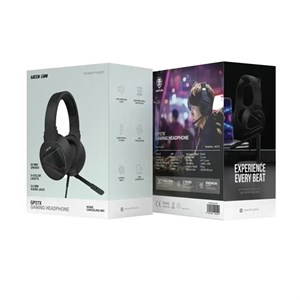 هدست سیمدار گیمینگ میکروفن خلبانی Green Lion GP27X Gaming RGB Headphone