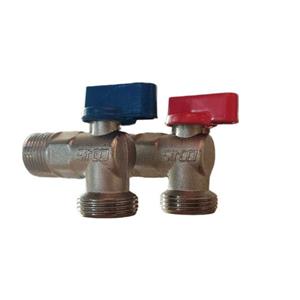 شیر پیسوار لباس شویی سیتکو مدل 1/2x3/4 مجموعه دو عددی - نقره ای 