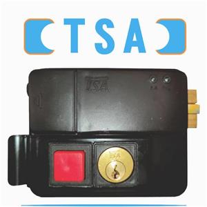 قفل برقی بیرون بازشو مارک TSA مدل 7080 با 5 کلید
