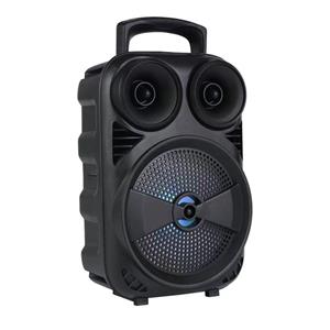 اسپیکر سایز برزگ مدل HF662 سایز 8 اینچ  رم و فلاش خورر بلوتوث دار رقص نور دار