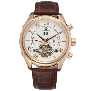 Forsining Men's Automatic Calendar Business Wrist Watch FSG583M3R2 