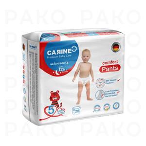 پوشک شورتی کارین Carine سایز 5 بسته 28 عددی
