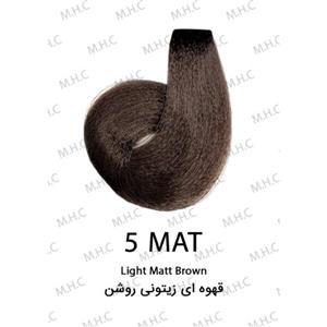 رنگ موی سیلا قهوه ای زیتونی روشن 5MAT