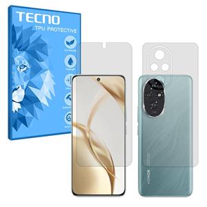 گلس صفحه نمایش و پشت گوشی آنر 200 مدل هیدروژلی شفاف برند تکنو کد SS