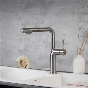 شیر ظرفشویی شاوری شوان مدل هادسون کروم