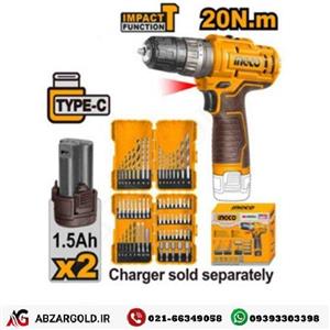 کیت دریل شارژی چکشی اینکو مدل COSLI23114