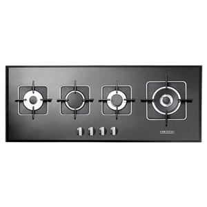 گاز صفحه ای شیشه ای 4 شعله خطی G4101 استیل البرز