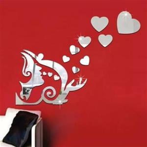 آینه پدیده پلاس مدل قلب و رخ