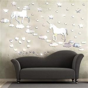 اینه دکوراتیو پدیده پلاس مدل اسب کد 001