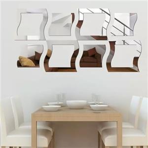 اینه دکوراتیو پدیده پلاس مدل موج سایز20سانت هر موج