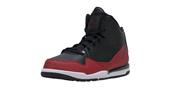 Jordan SC-3 Black/Black-Gym Red-White (Little Kid)